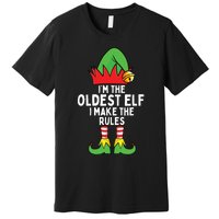 Im The Oldest Elf Matching Family Christmas Premium T-Shirt