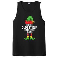 Im The Oldest Elf Matching Family Christmas PosiCharge Competitor Tank