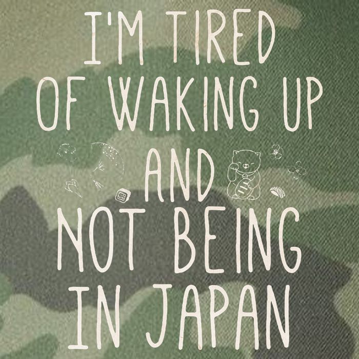 I’m Tired of Waking Up and Not Being In Japan Japanese Legacy Tie Dye Trucker Hat