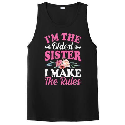 I'm the Oldest Sister I Make the Rules Siblings Sisters PosiCharge Competitor Tank