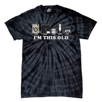 IM This Old Retro Vintage Cassette Tape Floppy Disk Vhs Tie-Dye T-Shirt