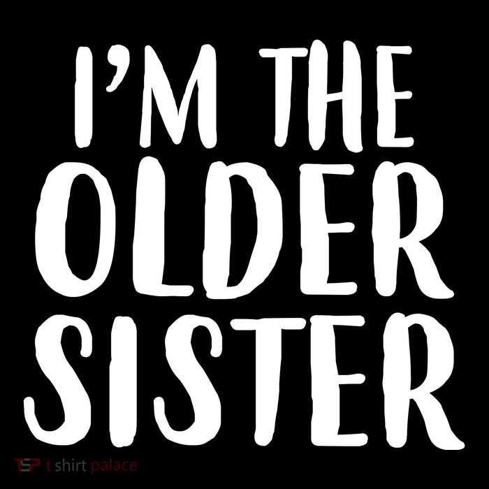 I'm The Older Sister Flatbill Hat