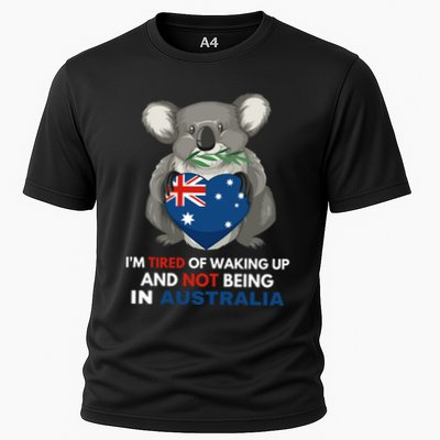 IM Tired Of Waking Up And Not Being In Australia Native Australian Performance Shirt