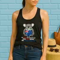 IM Tired Of Waking Up And Not Being In Australia Native Australian Womens Tank Top