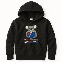 IM Tired Of Waking Up And Not Being In Australia Native Australian Kids Hoodie