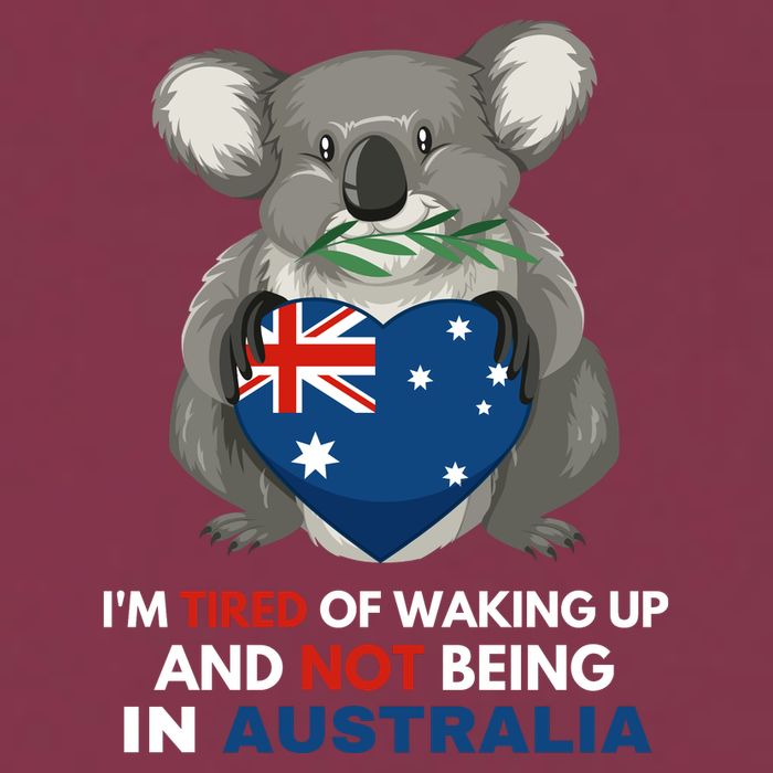 IM Tired Of Waking Up And Not Being In Australia Native Australian 16oz Travel Tumbler