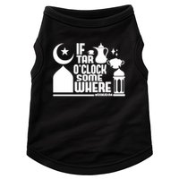 If Tar O Clock Somewhere Ramadan Doggie Tank