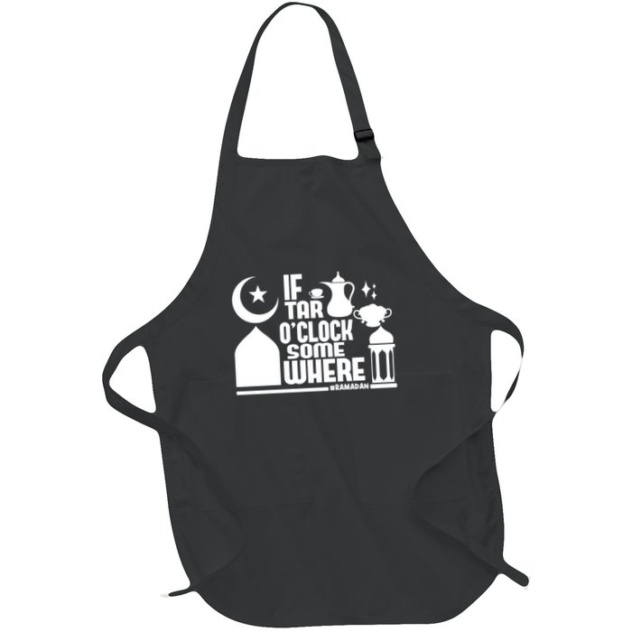 If Tar O Clock Somewhere Ramadan Apron