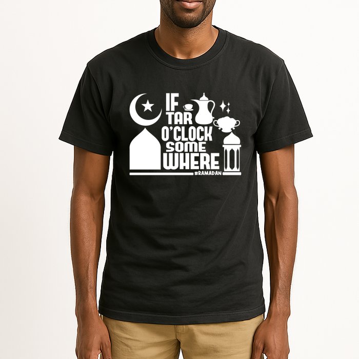 If Tar O Clock Somewhere Ramadan Tall T-Shirt