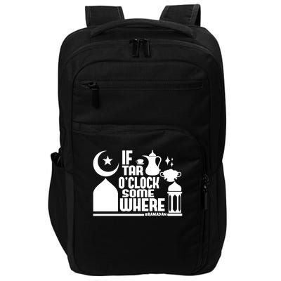 If Tar O Clock Somewhere Ramadan Impact Tech Backpack