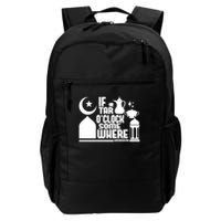 If Tar O Clock Somewhere Ramadan Backpack