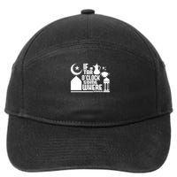 If Tar O Clock Somewhere Ramadan 7-Panel Snapback Hat
