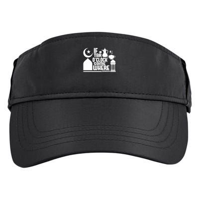 If Tar O Clock Somewhere Ramadan Adult Drive Performance Visor