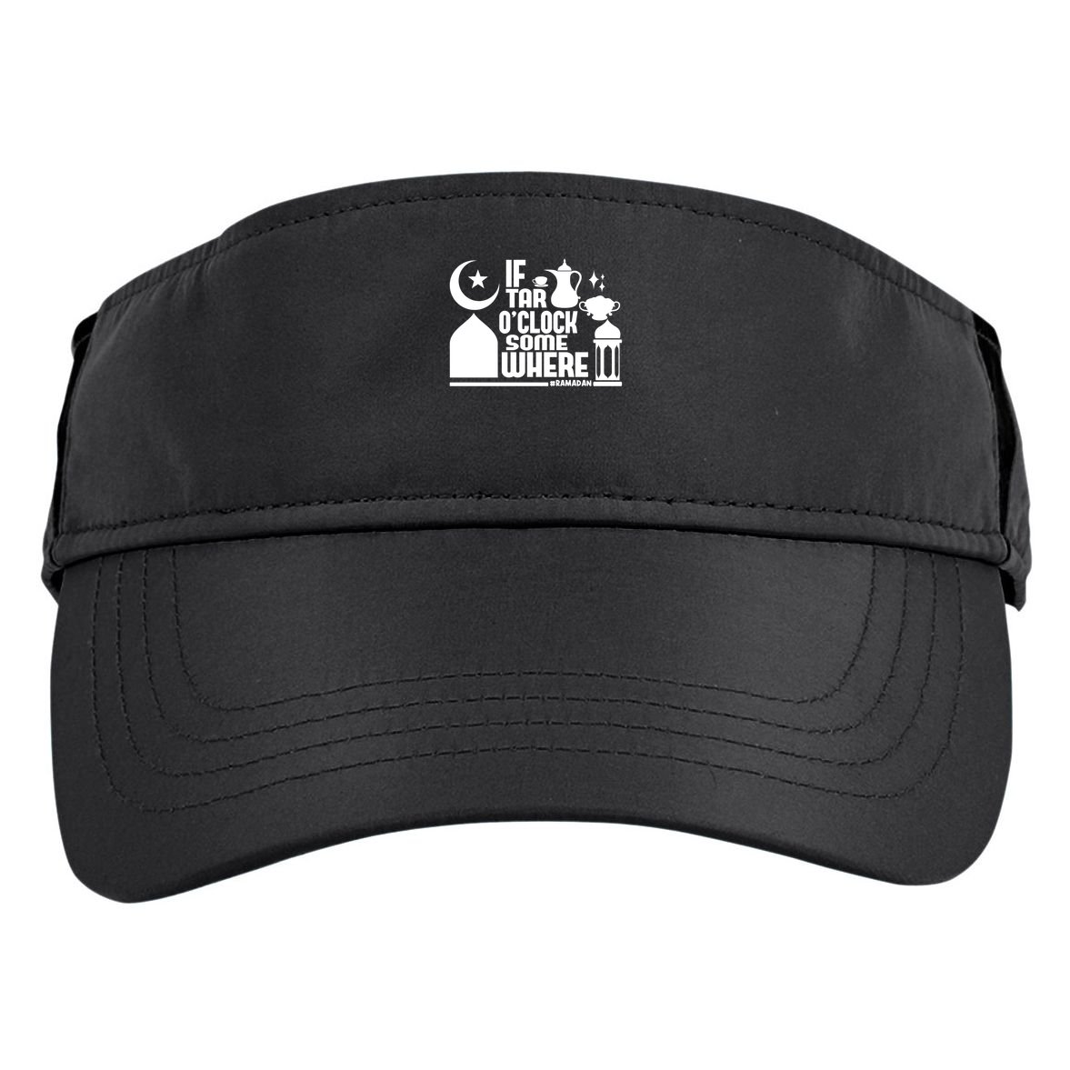 If Tar O Clock Somewhere Ramadan Adult Drive Performance Visor