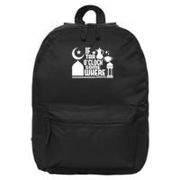 If Tar O Clock Somewhere Ramadan 16 in Basic Backpack