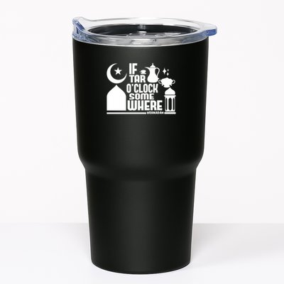 If Tar O Clock Somewhere Ramadan Tumbler