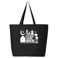 If Tar O Clock Somewhere Ramadan 25L Jumbo Tote