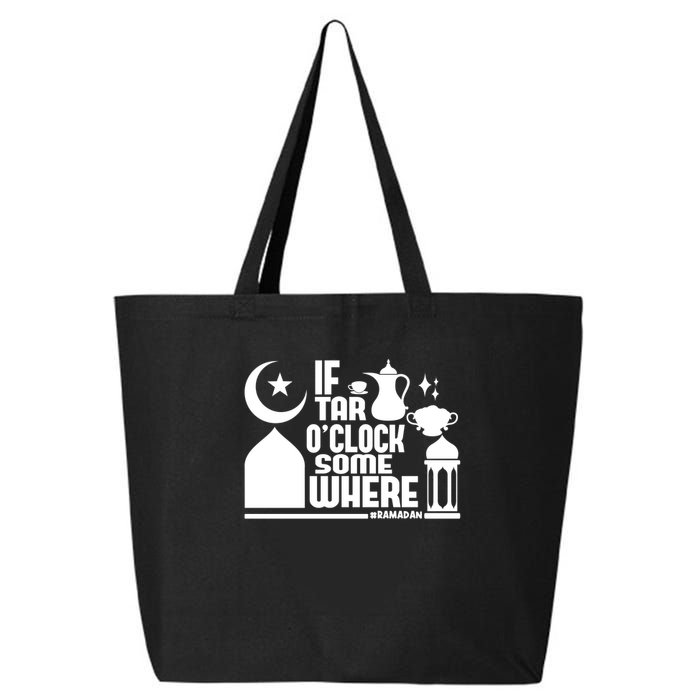 If Tar O Clock Somewhere Ramadan 25L Jumbo Tote