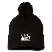 If Tar O Clock Somewhere Ramadan Pom Pom 12in Knit Beanie
