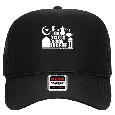 If Tar O Clock Somewhere Ramadan Trucker Hat