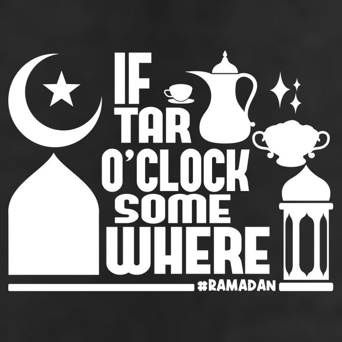 If Tar O Clock Somewhere Ramadan Trucker Hat
