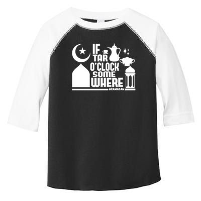 If Tar O Clock Somewhere Ramadan Toddler Fine Jersey T-Shirt