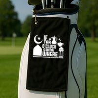 If Tar O Clock Somewhere Ramadan Golf Towel