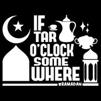 If Tar O Clock Somewhere Ramadan Wool Snapback Cap