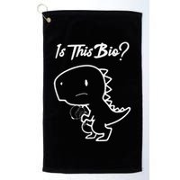 Is This Organic Funny Design Golf Towel