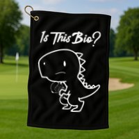 Is This Organic Funny Design Golf Towel