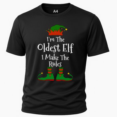 IM The Oldest Elf Family Matching Funny Christmas Performance Shirt