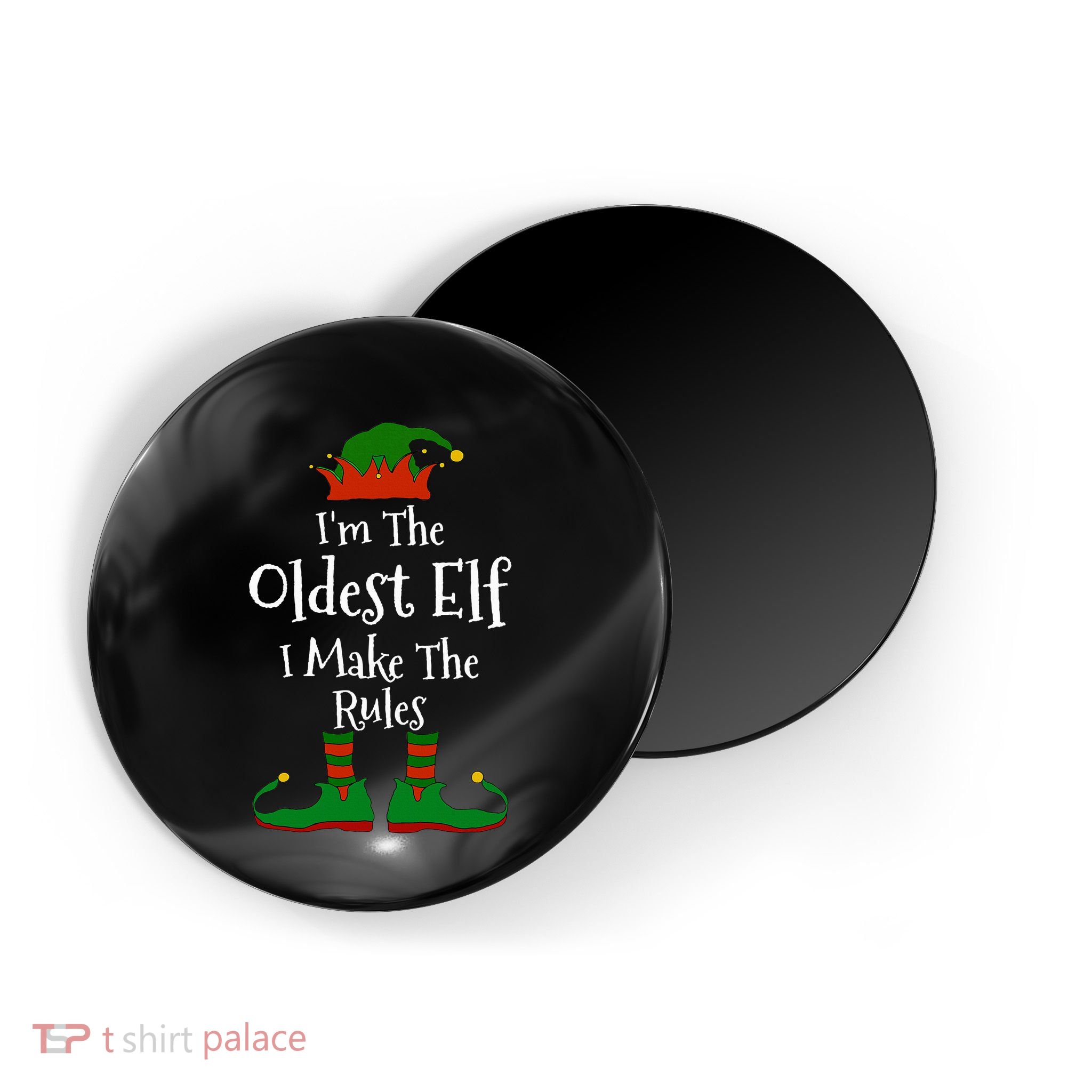 IM The Oldest Elf Family Matching Funny Christmas Magnet