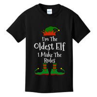 IM The Oldest Elf Family Matching Funny Christmas Kids T-Shirt