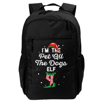 IM The Pet All The Dogs Elf Group Christmas Family Costume Daily Commute Backpack