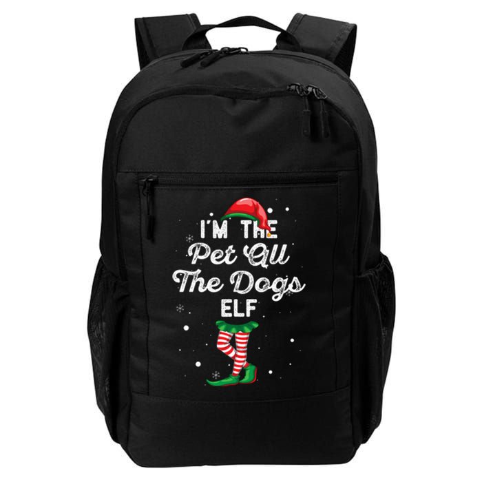 IM The Pet All The Dogs Elf Group Christmas Family Costume Daily Commute Backpack