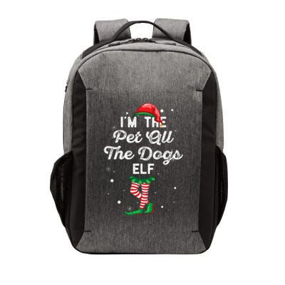 IM The Pet All The Dogs Elf Group Christmas Family Costume Vector Backpack