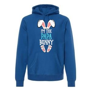 I'm The Papa Bunny Easter Day Funny Family Easter Pajama Meaningful Gift Premium Hoodie