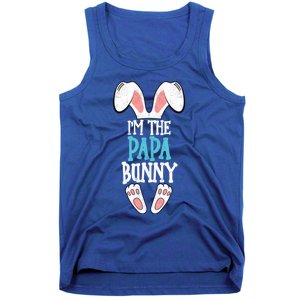 I'm The Papa Bunny Easter Day Funny Family Easter Pajama Meaningful Gift Tank Top