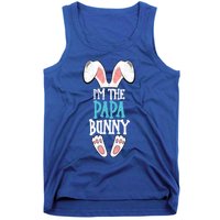 I'm The Papa Bunny Easter Day Funny Family Easter Pajama Meaningful Gift Tank Top