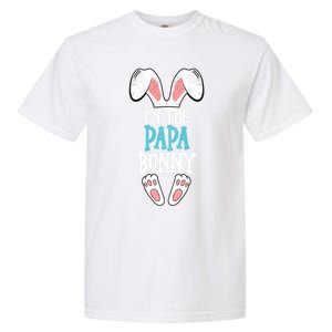 I'm The Papa Bunny Easter Day Funny Family Easter Pajama Meaningful Gift Garment-Dyed Heavyweight T-Shirt