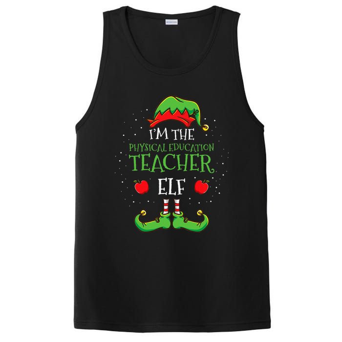 Im The Physical Education Teacher Elf Christmas PosiCharge Competitor Tank