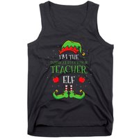 Im The Physical Education Teacher Elf Christmas Tank Top