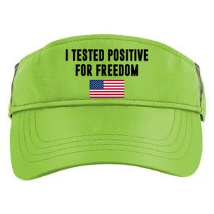 I Test Positive For Freedom USA Adult Drive Performance Visor