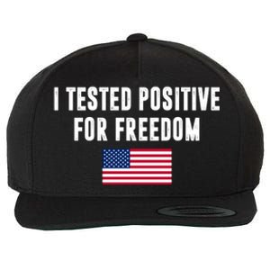 I Test Positive For Freedom USA Wool Snapback Cap