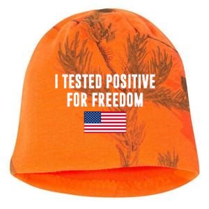 I Test Positive For Freedom USA Kati - Camo Knit Beanie