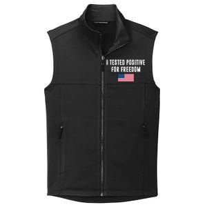 I Test Positive For Freedom USA Collective Smooth Fleece Vest