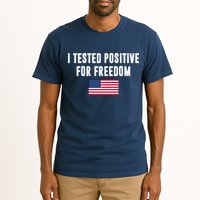 I Test Positive For Freedom USA Tall T-Shirt