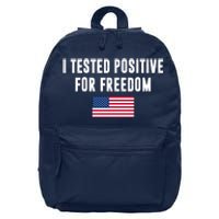 I Test Positive For Freedom USA 16 in Basic Backpack