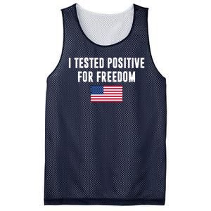 I Test Positive For Freedom USA Mesh Reversible Basketball Jersey Tank