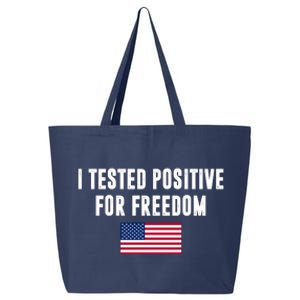 I Test Positive For Freedom USA 25L Jumbo Tote